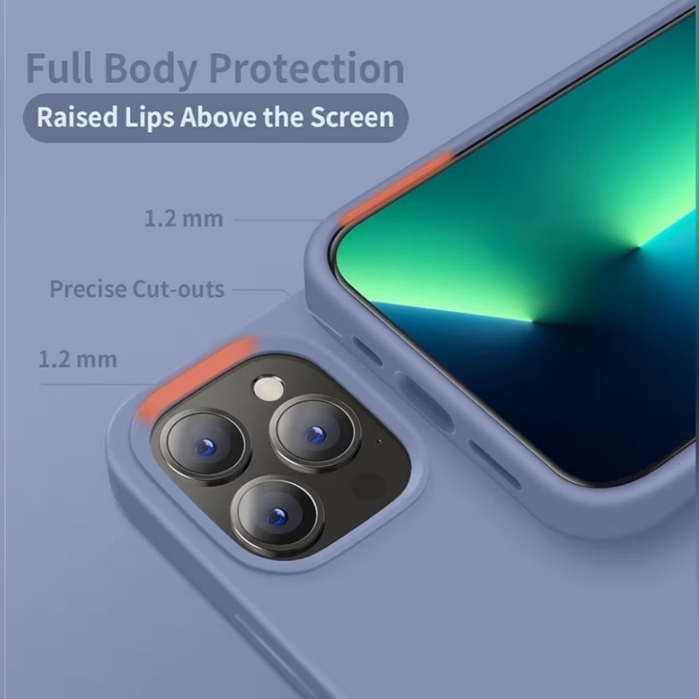 New Cordking Lavender Protective Case For iPhone 13 - Picture 2 of 9